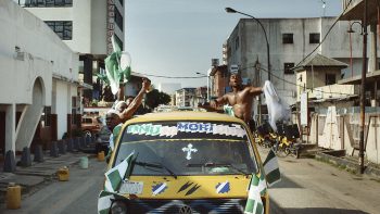 Pressbild för Super Eagles 96, en film om Nigeria i fotboll