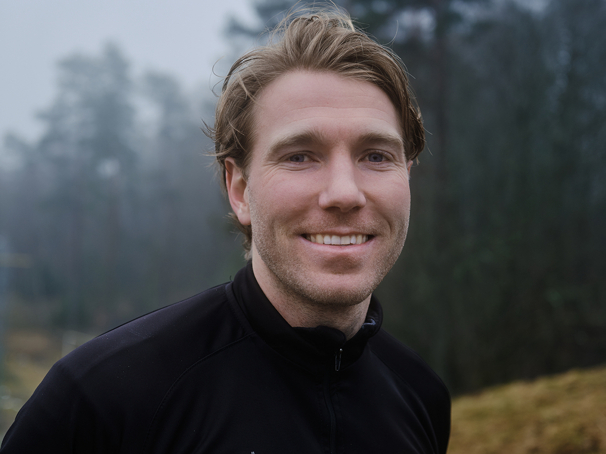 August Wängberg, en av få allsvenska spelare med instoppade tröjor