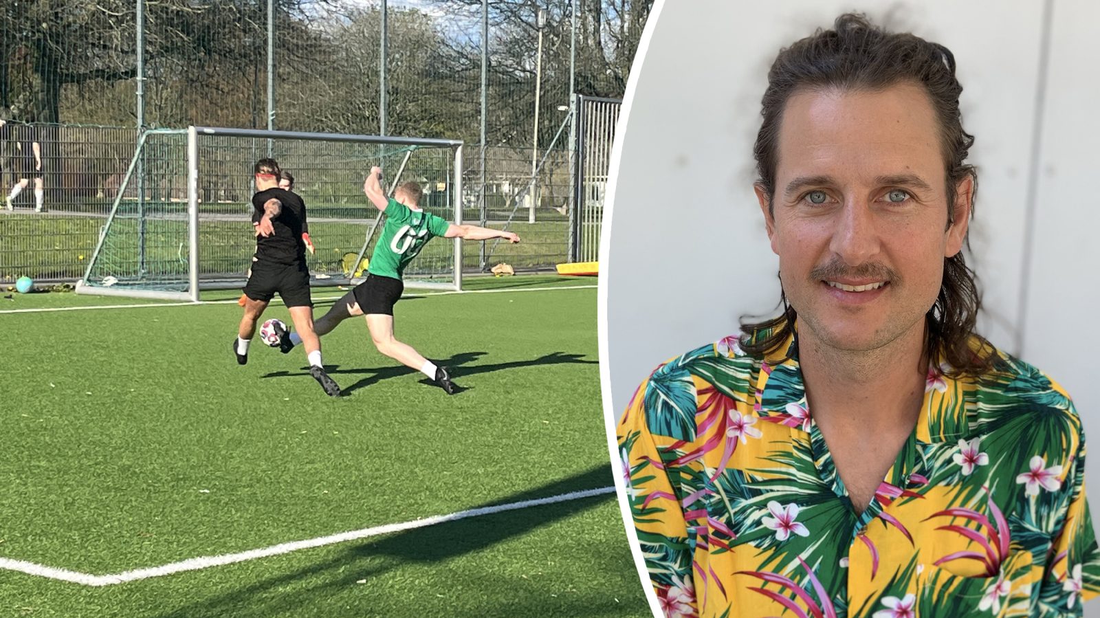 Olof Guterstam och en korpmatch mellan Tintins vänner och Hasbulla
