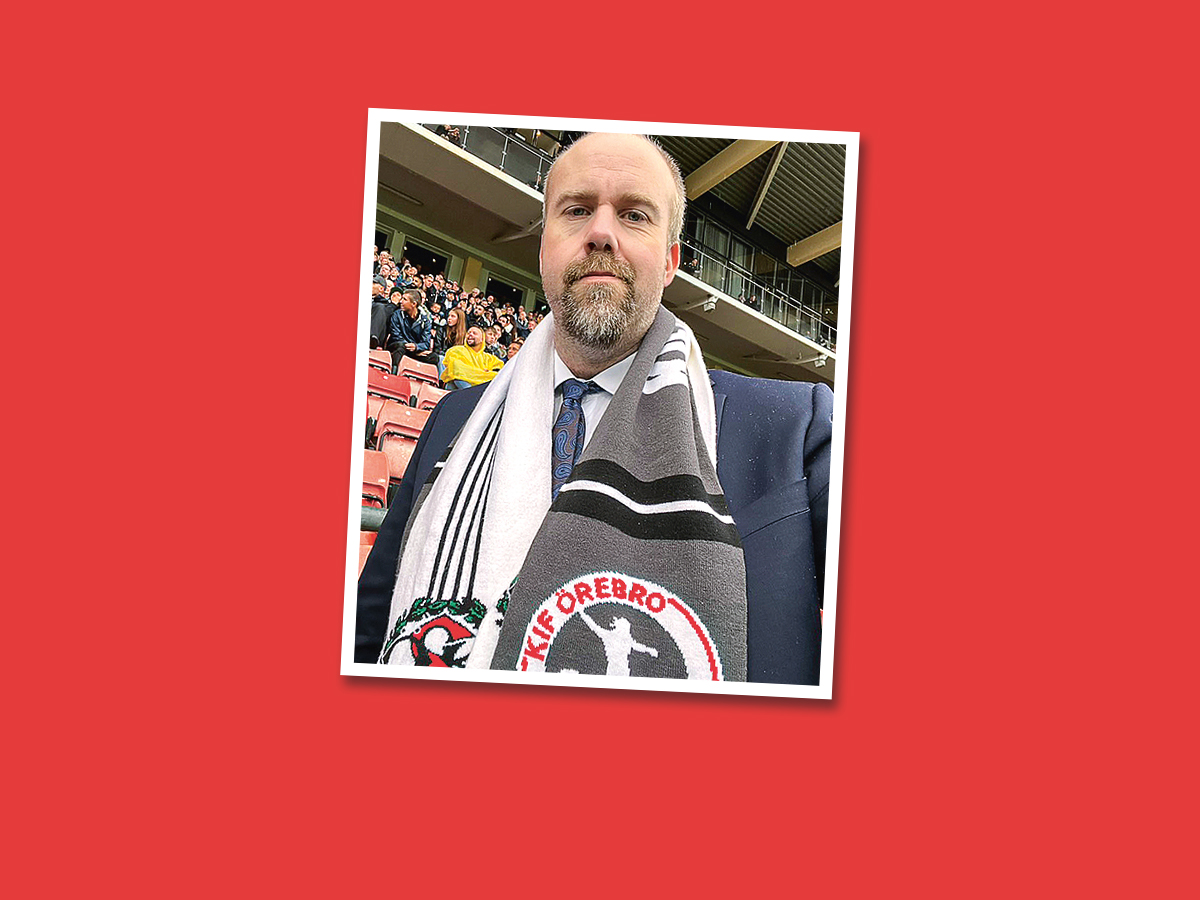 John Johansson från Örebro, vinnare i Offsides skrivtävling Mitt livs match