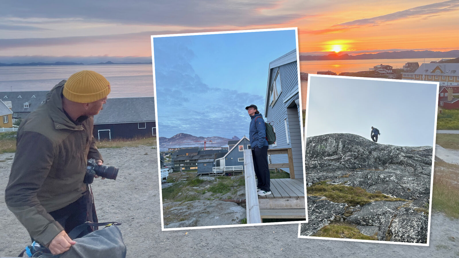 Offside på reportageresa i Nuuk på Grönland