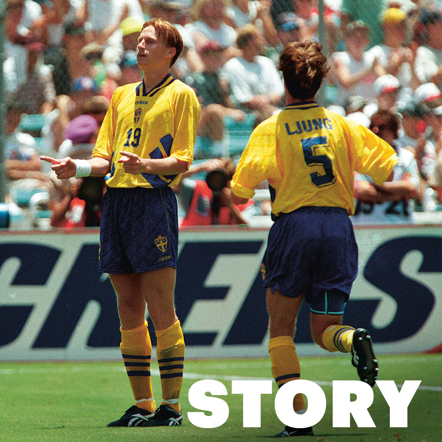 Reportage om Sveriges VM-succé 1994