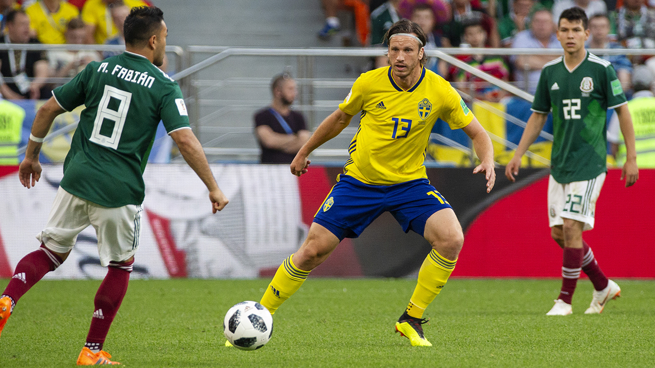 Gustav Svensson i Sveriges landslag