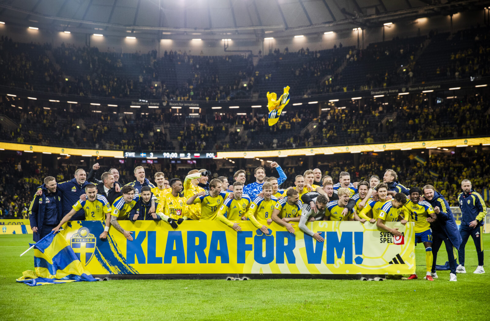 Sverige klart för VM 2026