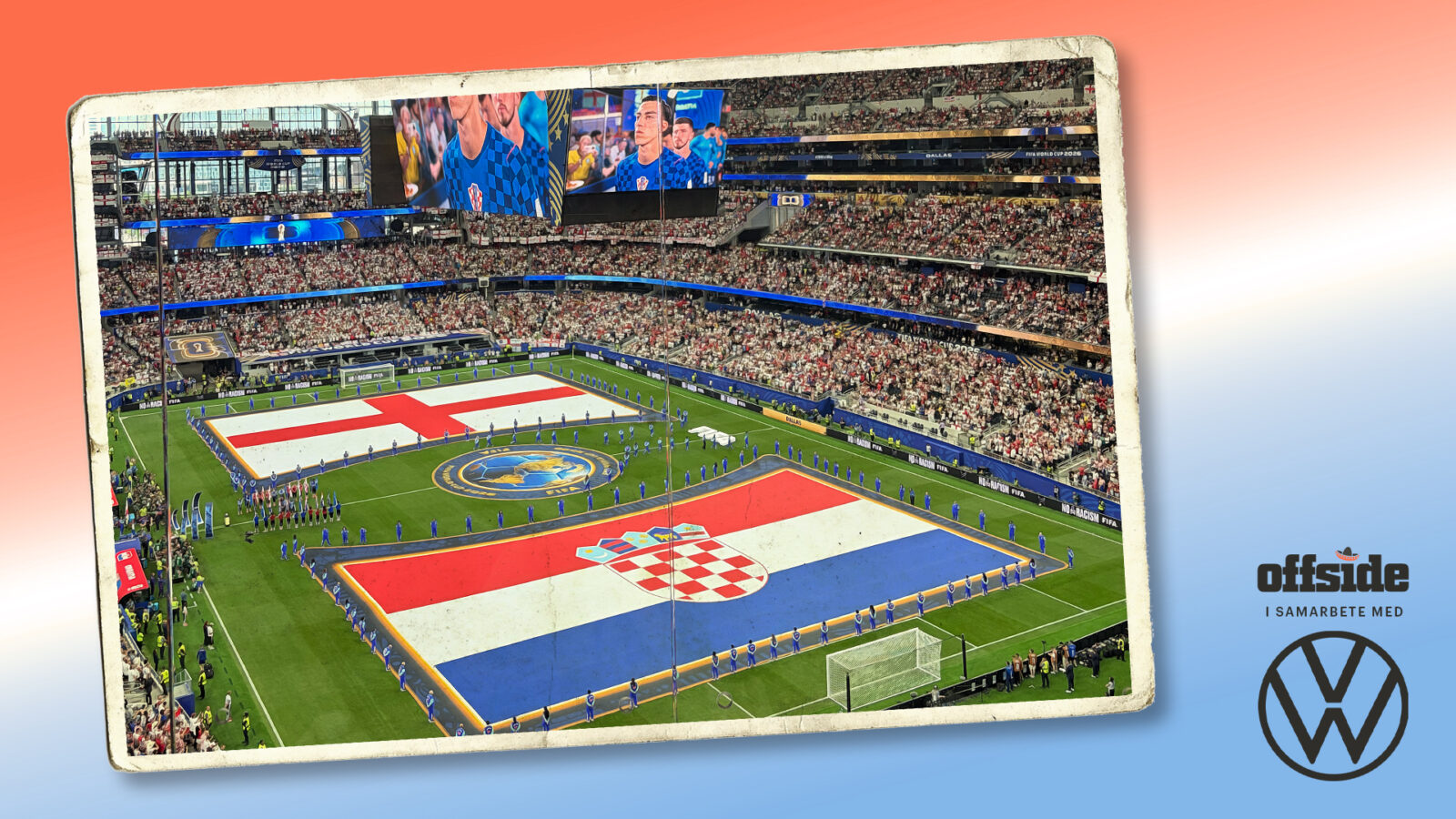Offsides VM-resa, dag 8: England-Kroatien i Dallas