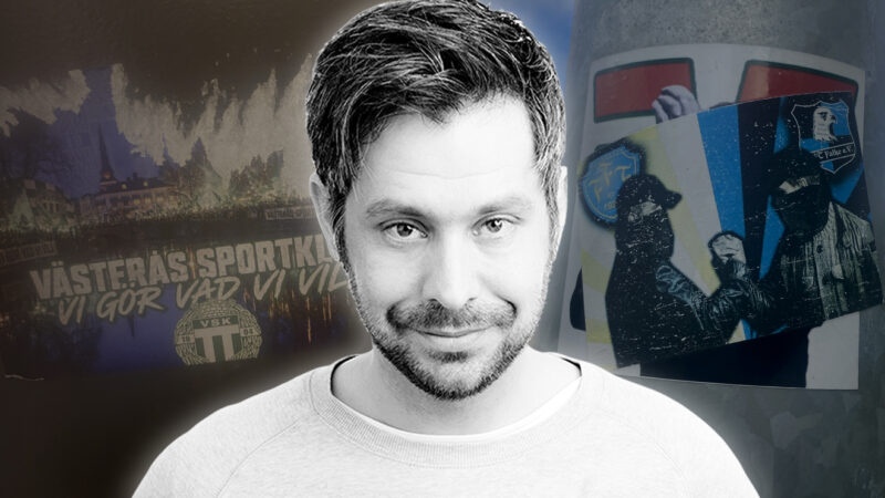 Johan Orrenius om klistermärken och fotbollskultur och dagens ungdom