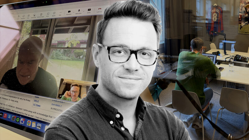 Anders Bengtsson har intervjuat Bill Buford och är starstruck